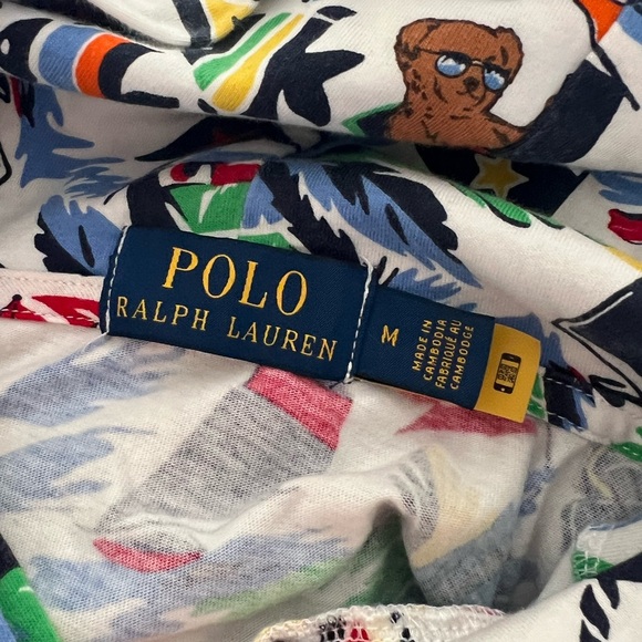 Polo Bear Jersey Hooded T-Shirt - Picture 5 of 5